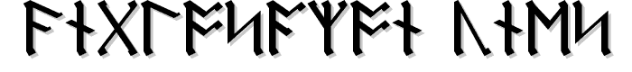 AngloSaxon Runes font